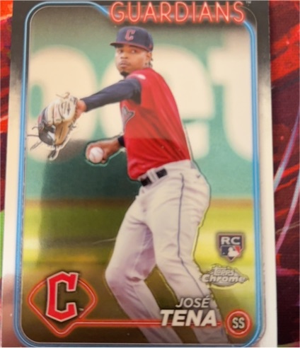 2024 Topps Chrome #29 José Tena — front
