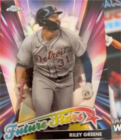 2024 Topps Chrome #FS-16 Riley Greene Future Stars — front