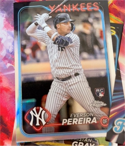 2024 Topps Chrome #238 Everson Pereira — front