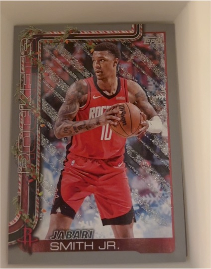 2025-26 Topps Holiday #H142 Jabari Smith Jr. — front