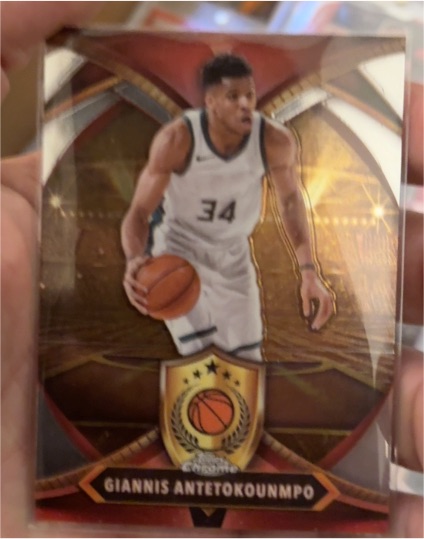 2024-25 Topps Chrome Ball of Duty #BOD-12 Giannis Antetokounmpo — front
