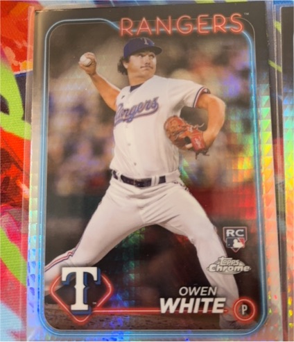 2024 Topps Chrome #211 Owen White — front