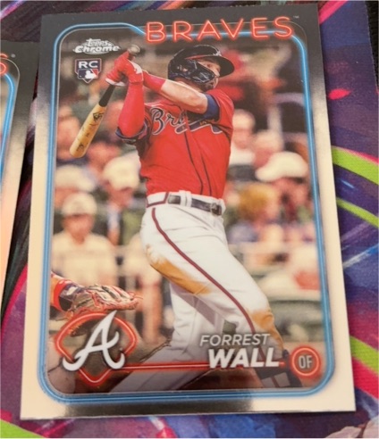 2024 Topps Chrome #176 Forrest Wall — front