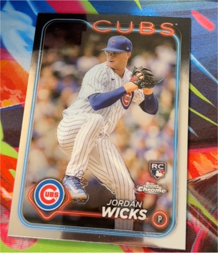 2024 Topps Chrome #67 Jordan Wicks — front