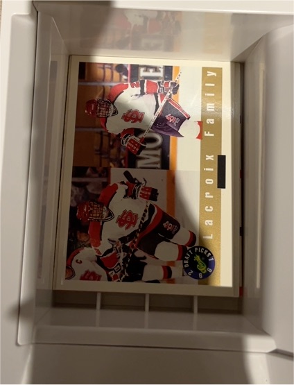 1992 Classic Draft Picks #58 Lacroix Family Martin & Eric Lacroix — front