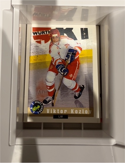 1992 Classic Draft Picks #62 Viktor Kozlov — front