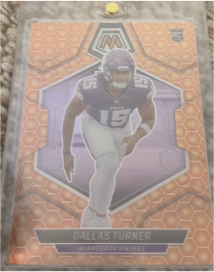 2024 Panini Mosaic #317 Dallas Turner — front