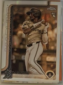 2025 Topps Chrome #76 Javier Sanoja — front