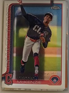 2025 Topps Chrome #21 Triston McKenzie — front