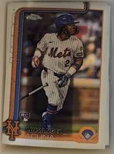 2025 Topps Chrome #56 Luisangel Acuña — front
