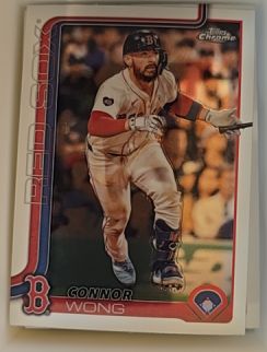 2025 Topps Chrome #10 Connor Wong — front