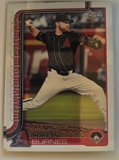 2025 Topps Chrome #17 Corbin Burnes — front