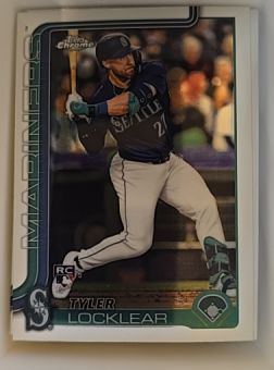 2025 Topps Chrome #41 Tyler Locklear — front