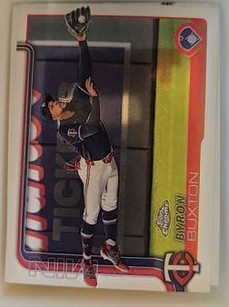 2025 Topps Chrome #172 Byron Buxton — front