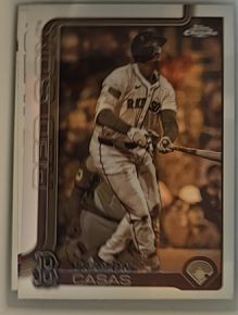 2025 Topps Chrome #192 Triston Casas Sepia Refractor — front