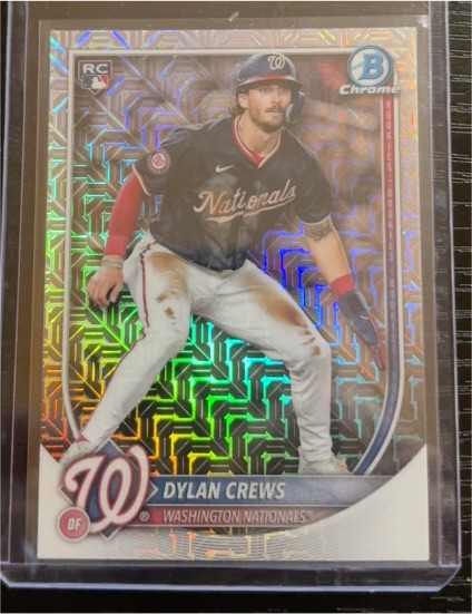 2025 Bowman Chrome #3 Dylan Crews — front