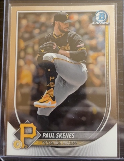 2025 Bowman Chrome #30 Paul Skenes — front