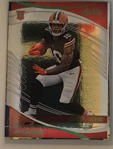 2025 Panini Absolute #10 D'Ernest Johnson — front