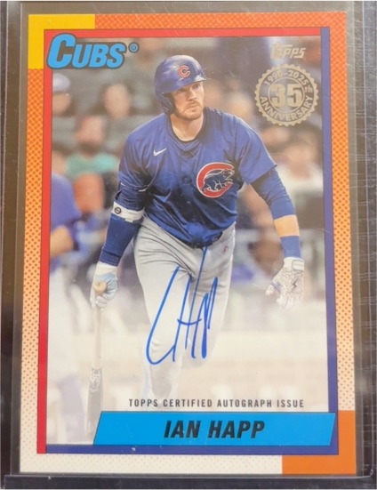 2025 Topps 1990 #90A-IH Ian Happ — front