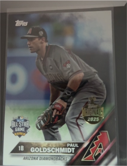 2016 Topps Update #US273 Paul Goldschmidt — front