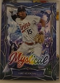 2025 Topps Update #MYS-21 Luke Keaschall Mystical Insert — front