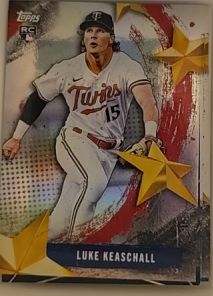 2025 Topps Update #SMLB-70 Luke Keaschall — front