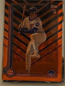 2025 Topps Holiday #H173 Matt Shaw — front