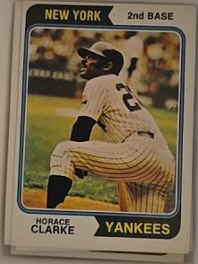 1974 Topps #529 Horace Clarke — front