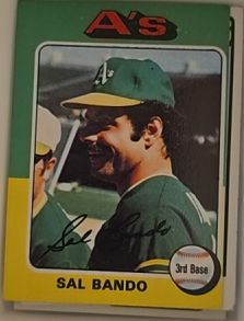 1975 Topps #380 Sal Bando — front