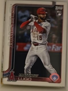 2025 Topps Update #US314 Matthew Lugo — front