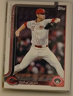 2025 Topps Update #US344 Brady Singer — front