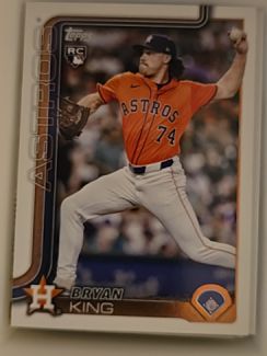 2025 Topps Update #US183 Bryan King — front