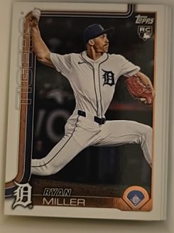 2025 Topps Update #US317 Ryan Miller — front