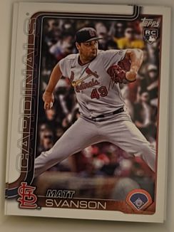 2025 Topps Update #US293 Matt Svanson — front