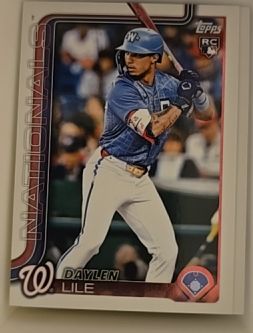 2025 Topps Update #US172 Daylen Lile — front
