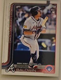 2025 Topps Update #US113 Drake Baldwin — front