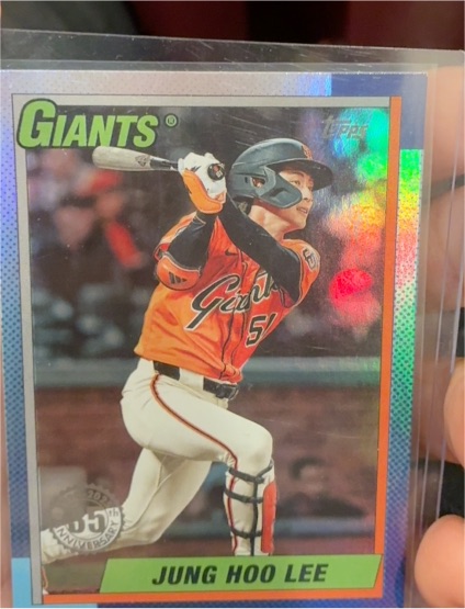 2025 Topps Update #U90-21 Jung Hoo Lee — front