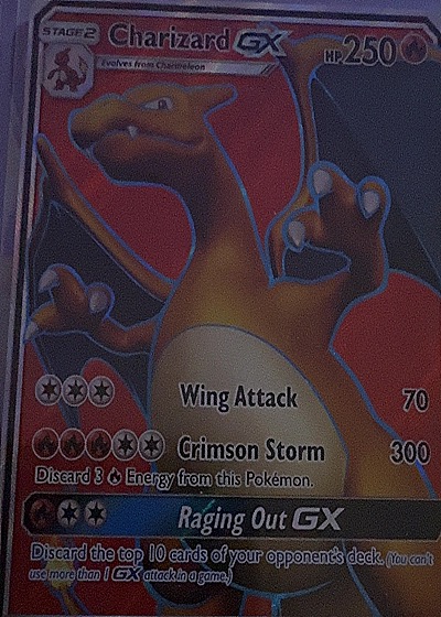2017 Pokémon TCG #SM60 Charizard GX — front