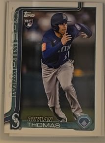 2025 Topps Update #US196 Rhylan Thomas — front