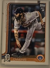 2025 Topps Update #US247 Tyler Owens — front