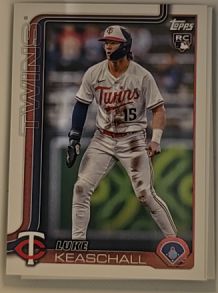 2025 Topps Update #US16 Luke Keaschall — front