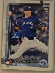 2025 Topps Update #US89 Braydon Fisher — front