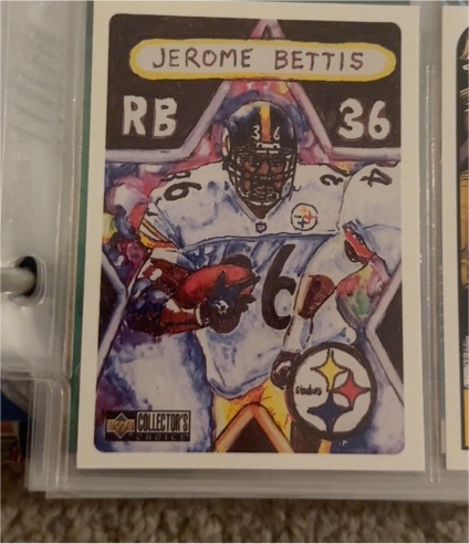 1998 Upper Deck Collector's Choice #249 Jerome Bettis — front