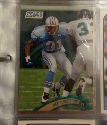 1997 Topps Stadium Club #FS Marlus Robertson — front