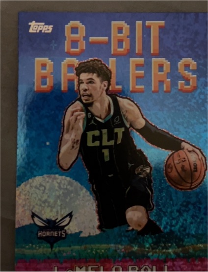 2025-26 Topps #8B-17 LaMelo Ball 8-Bit Ballers — front