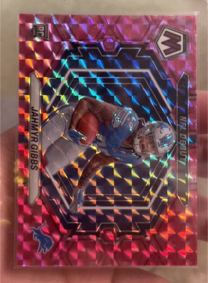 2023 Panini Mosaic NFL Debut #ND-10 Jahmyr Gibbs — front