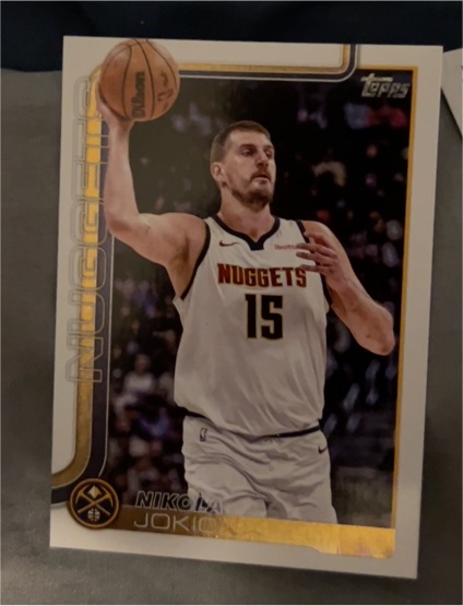 2025-26 Topps #101 Nikola Jokic — front