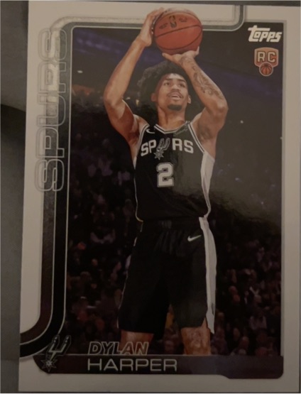 2025-26 Topps #202 Dylan Harper — front