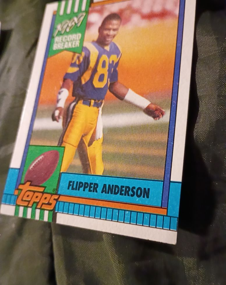 1990 Topps #2 Flipper Anderson — front