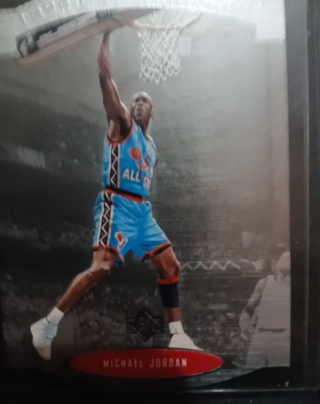 1996-97 Upper Deck SP All Star Die-Cut #AS2 Michael Jordan — front
